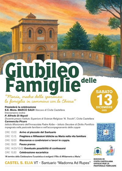 Giubileo delle famiglie - Maria, madre della speranza: la famiglia in cammino con la Chiesa 13/12/2025